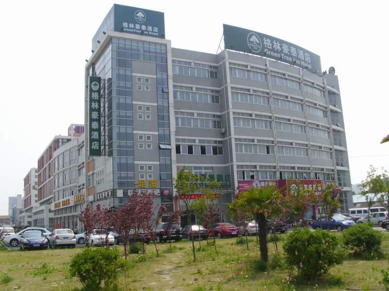 Greentree Inn Jiangsu Nantong Jiaoyu Road Business Hotel Dış mekan fotoğraf